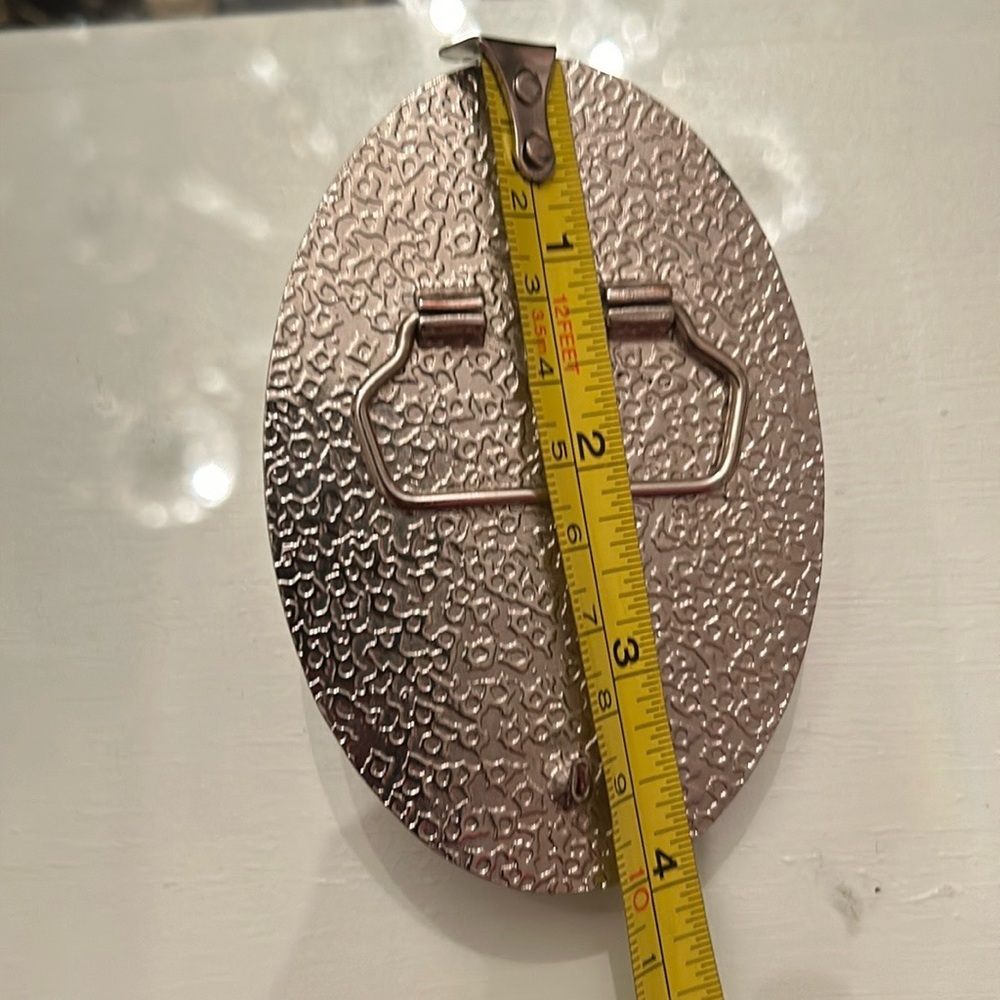 Vintage Stone and crystal belt buckle - Picture 9 of 14